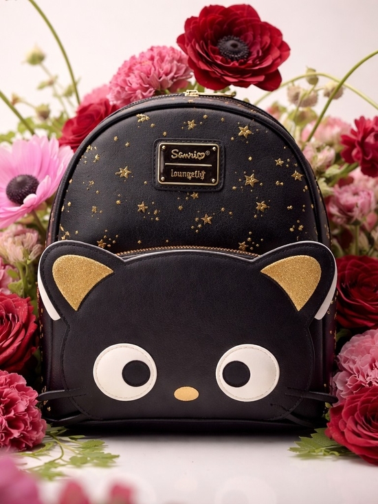 chococat mini backpack Fast Forward Sanrio Hello Kitty and Friends for Women, Men, Unisex | Cute PU Leather 10